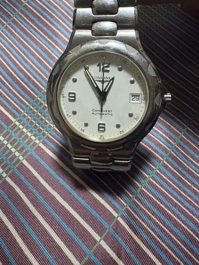 Longines Conquest Automatic Wristwatch Timepiece Conquest 16cm Strap Band