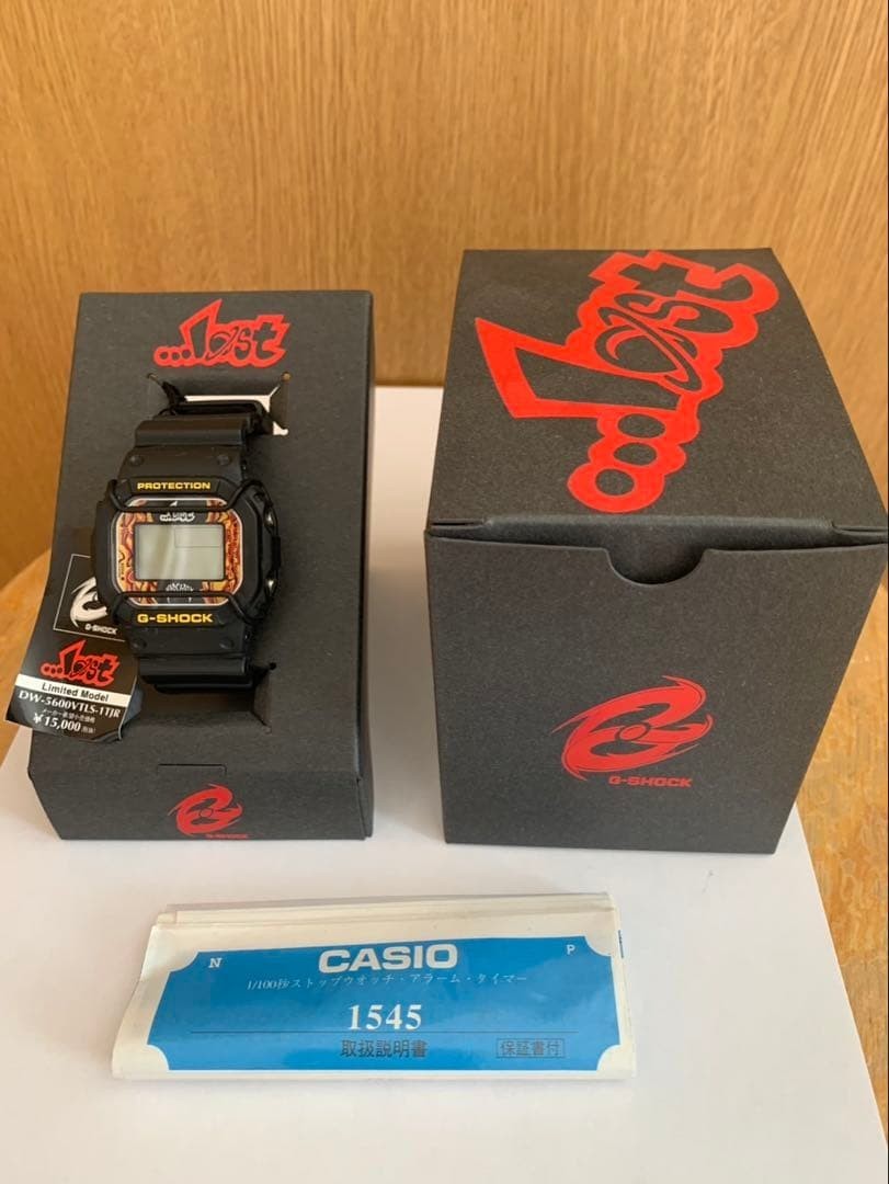 CASIO G-SHOCK × Lost Enterprises Limited Edition Men`s 87-A72 NEW