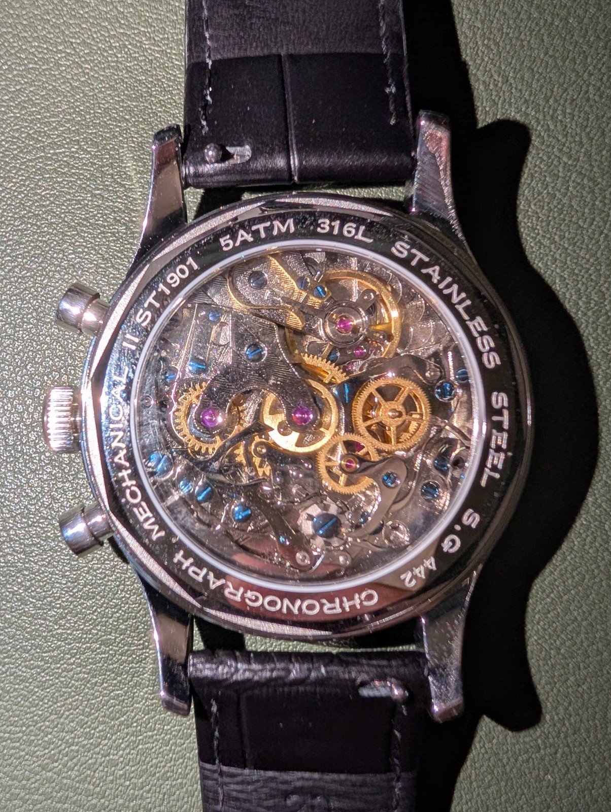 Sugess 1963 Panda LE ST1901 Swan Neck Sapphire Chronograph 40mm BNIB