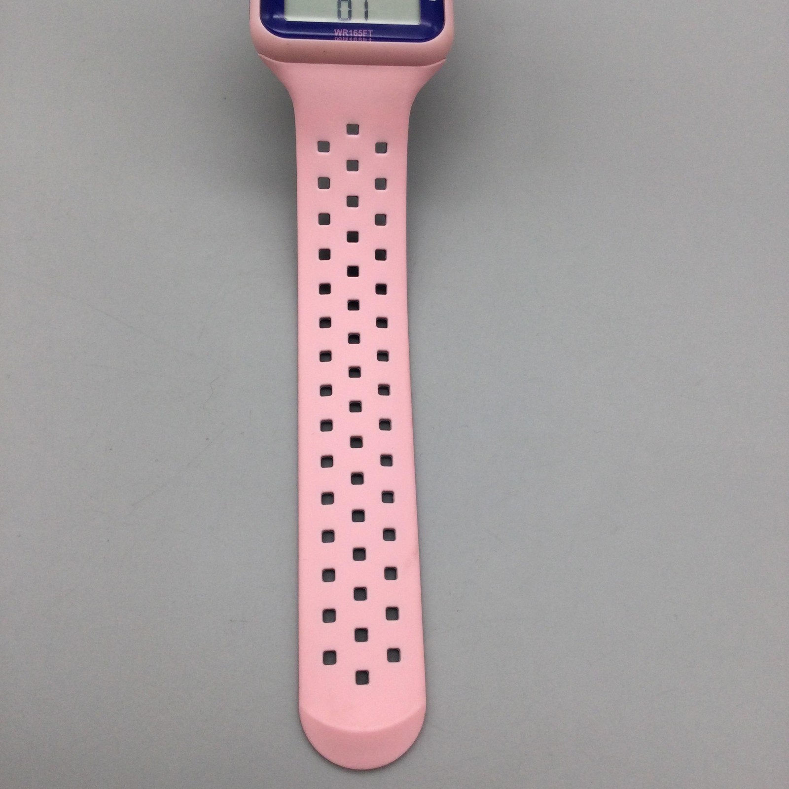 Armitron Pro Sport Womens Watch 38mm Pink Blue Digital Alarm Backlight