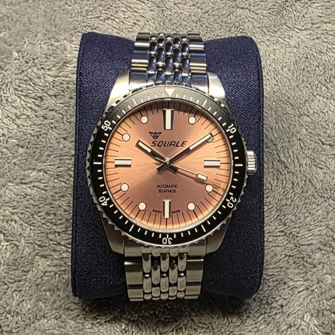 Squale Montauk 300M Swiss Automatic Diver with Copper Dial.