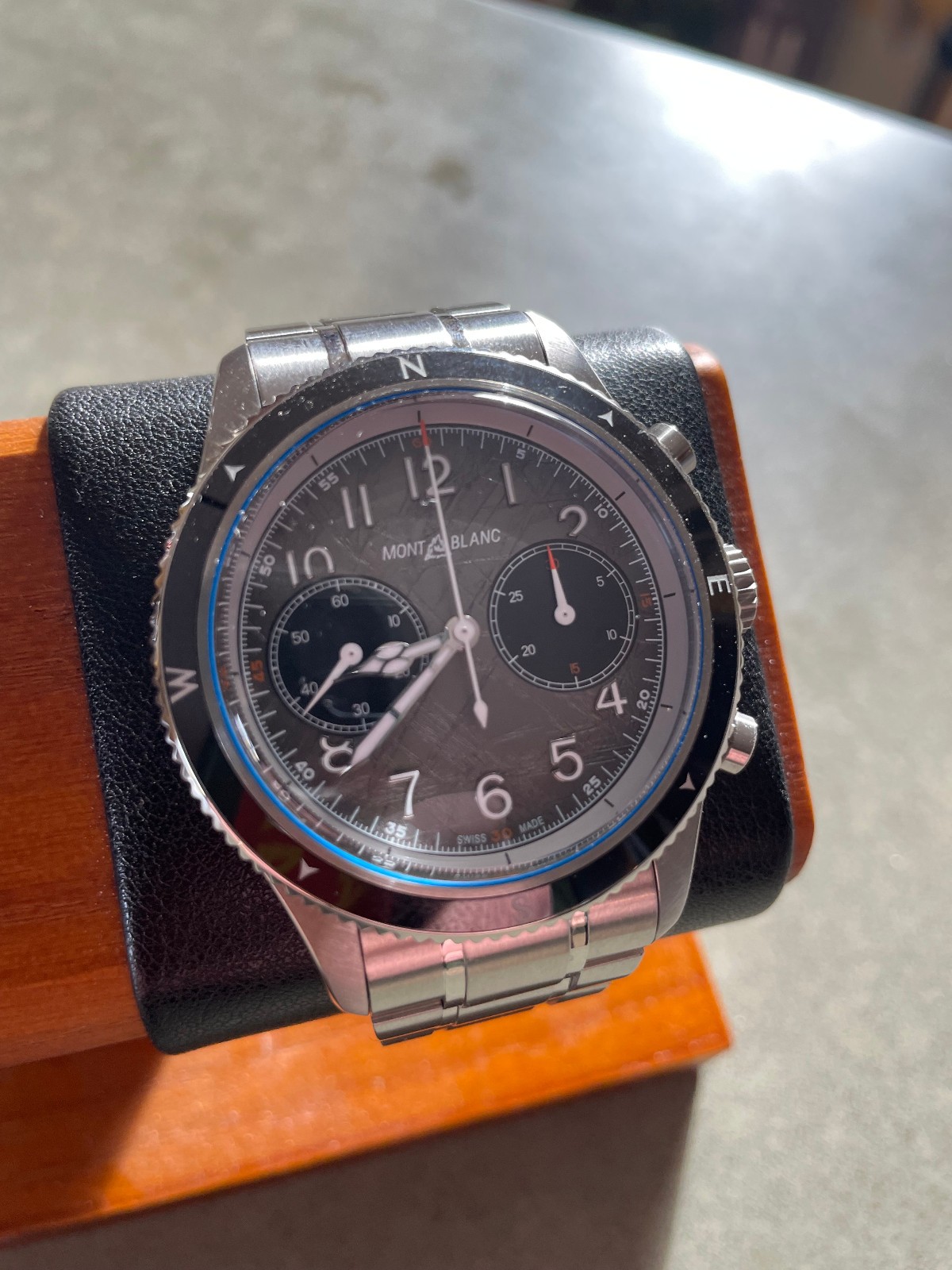 Montblanc 1858 Zero Oxygen “The 8000” Chronograph – Grey dial