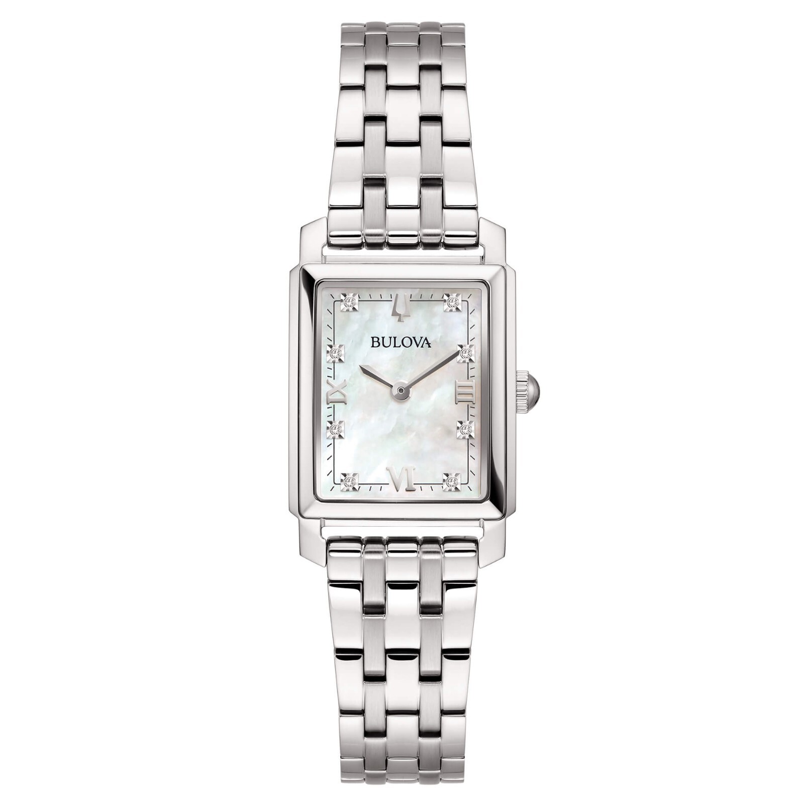 Bulova Sutton Tank Quartz 96p244 Watch
