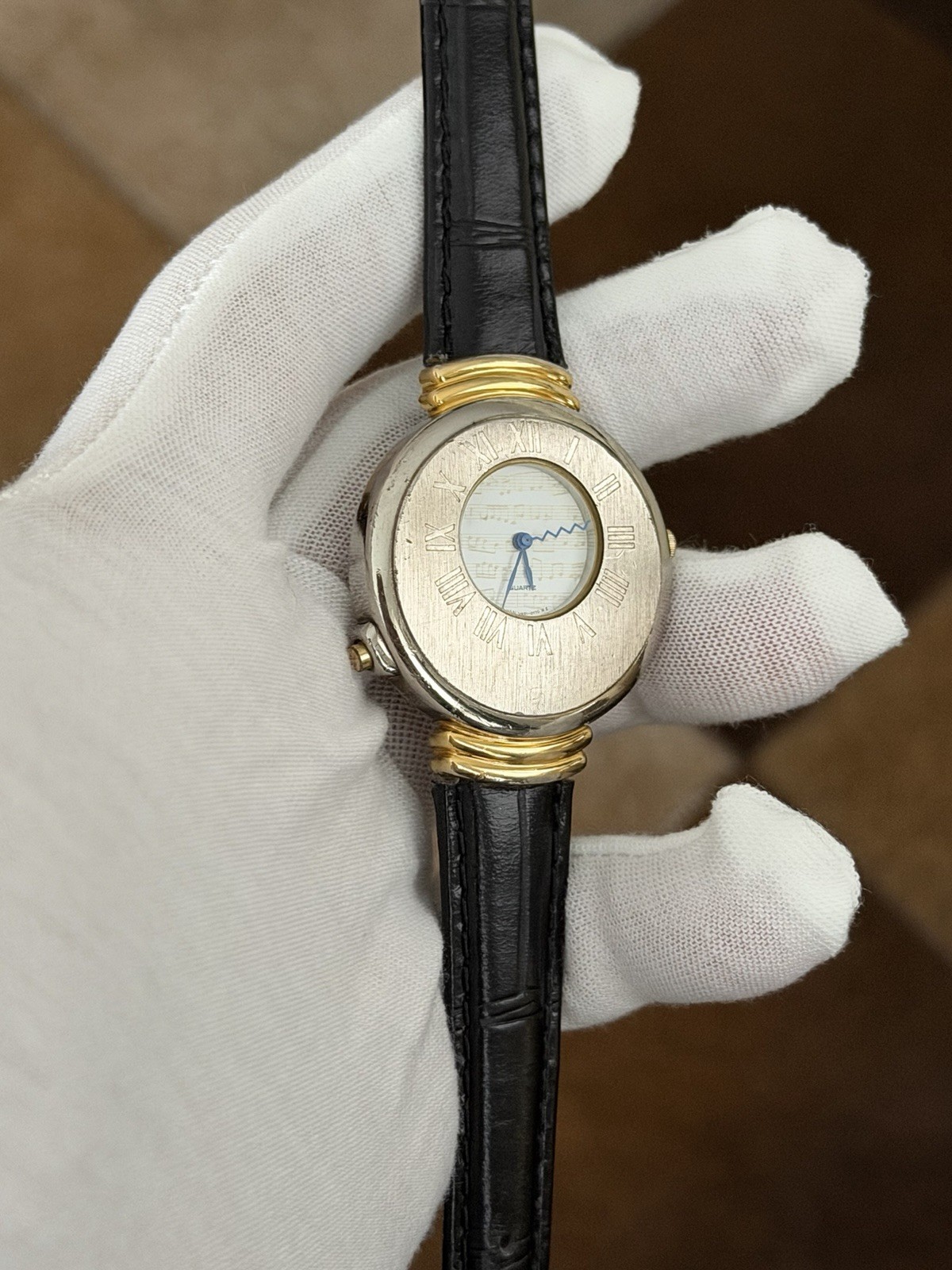 Rare Vintage Seiko Melody Quartz V421-0040 Men’s Dress Music Watch JDM 1990s