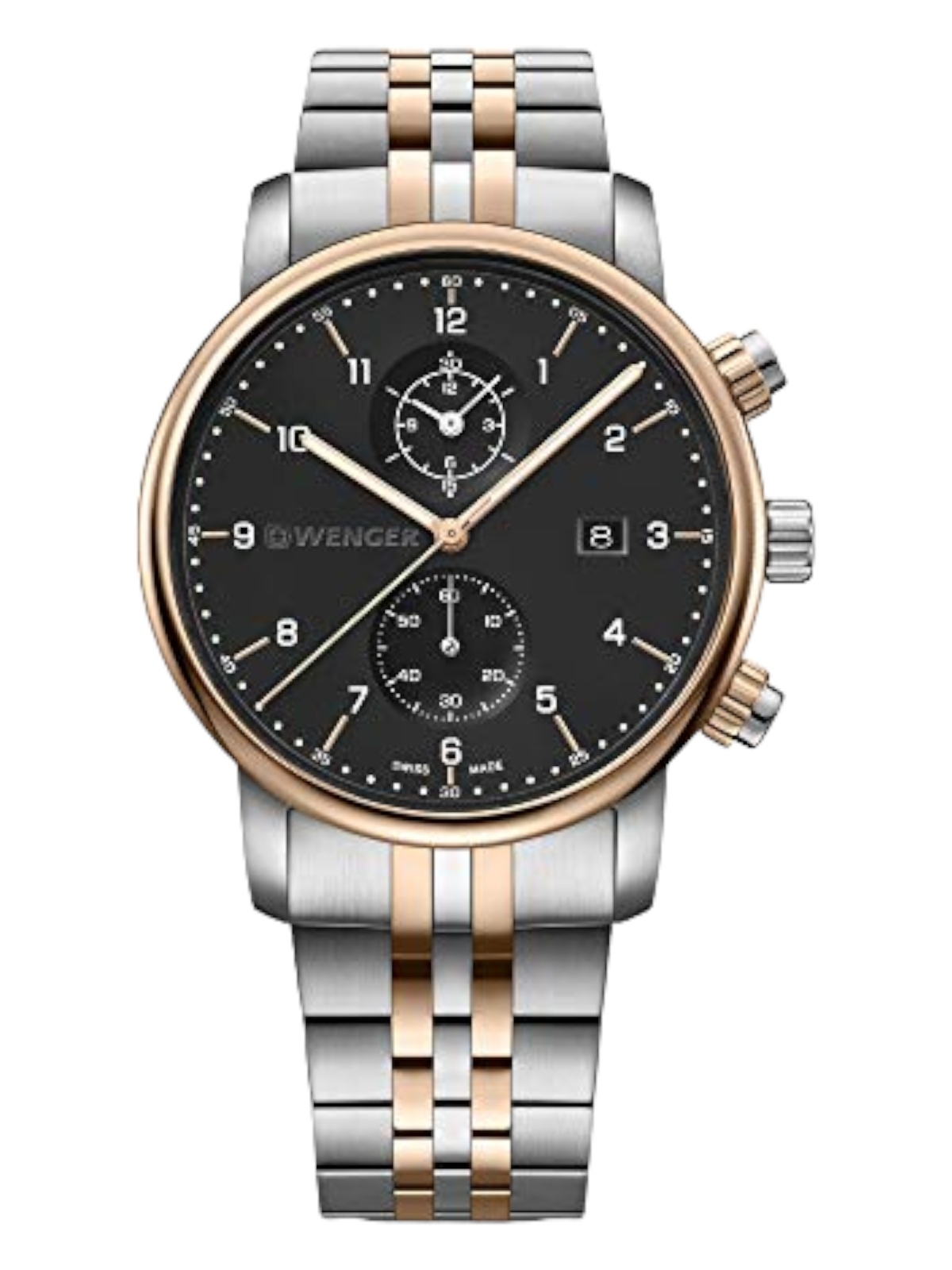 Wenger Swiss Army Men’s 01.1743.129 Urban Classic Chronograph Watch 42mm MSRP410
