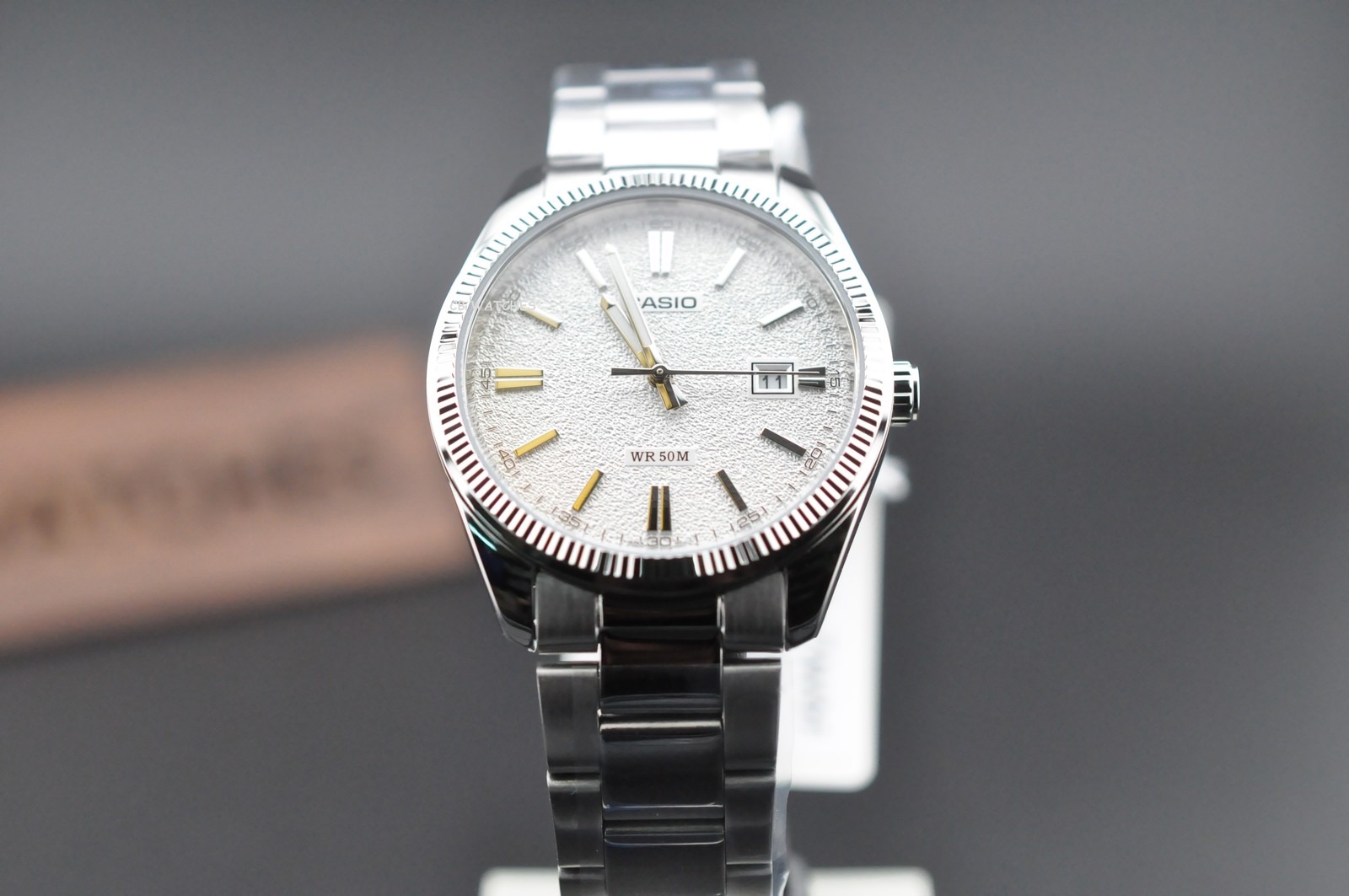 Casio MTP-1302DA-7A Mens 50M WR Stainless Steel Band Watch