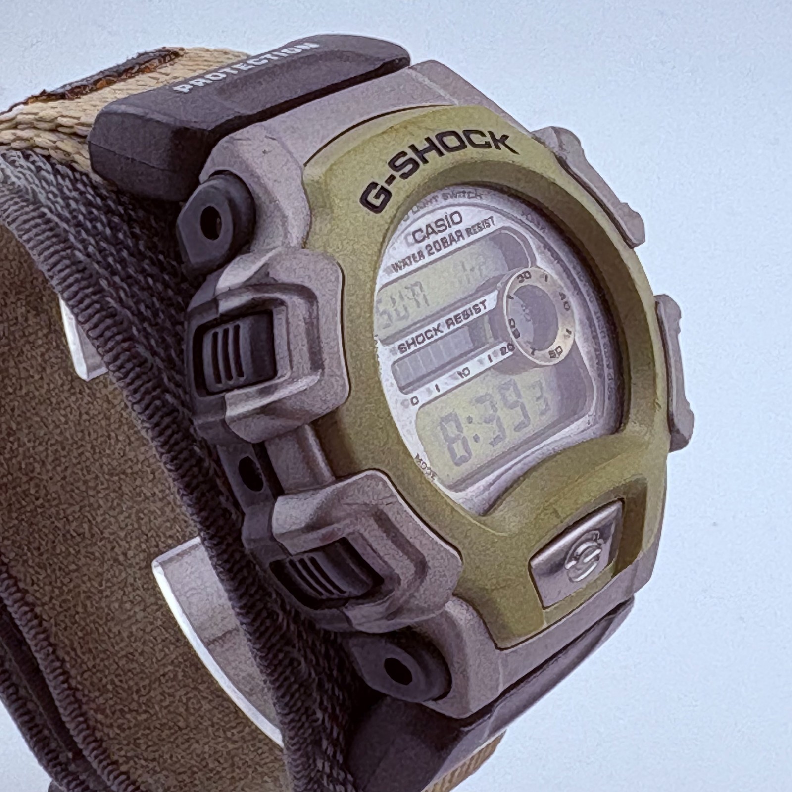 CASIO G-SHOCK DW-004 Quartz X-Treme men’s watch battery replaced 48.0mm