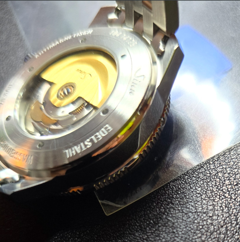 Sinn 104 German Pilot Watch (St Sa Black) 2021 Box & Papers in Excellent Cond