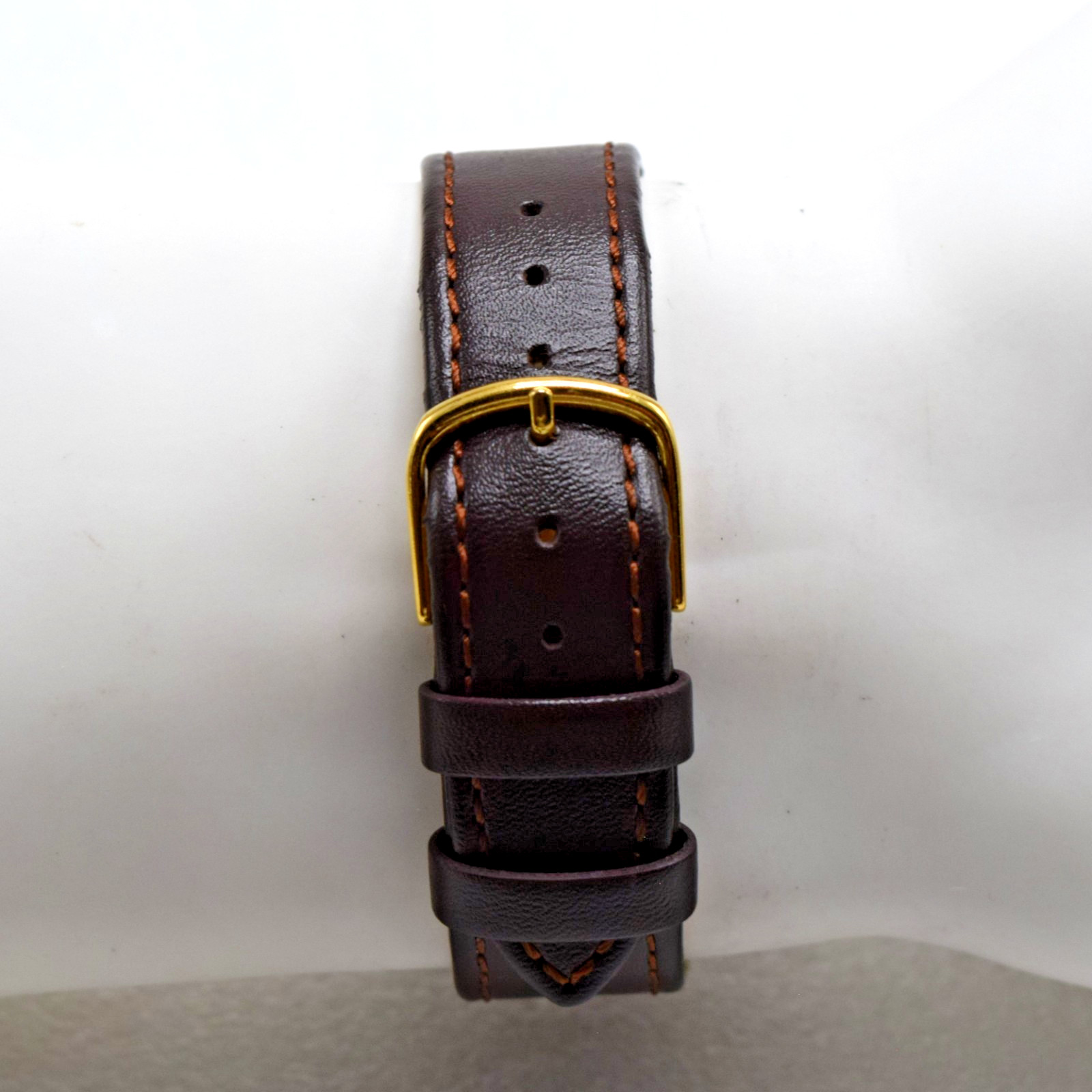 Vintage 1977 Bulova Accutron 35mm Gold Tone Men’s Swiss Quartz Watch-New Band