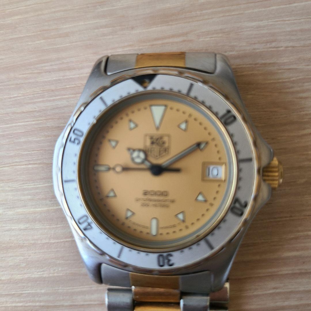 TAG Heuer 2000 Watch Gold Silver