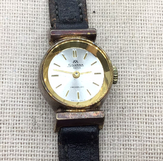 Vintage Ladies Silvana Swiss Incabloc Wrist Watch “AS IS” W694