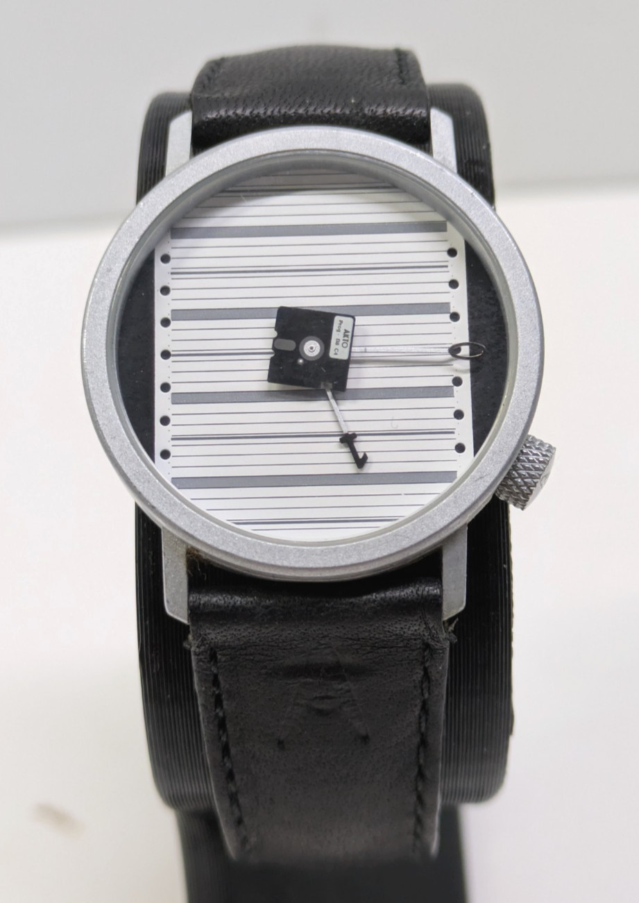 Rare Akteo J.C. Mareschal Computer Science Animated Watch – Black, Serviced