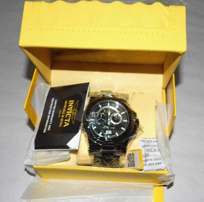 New INVICTA Reserve Excursion 10th Anniversary 55mm Watch 200m 29364 & Box LE