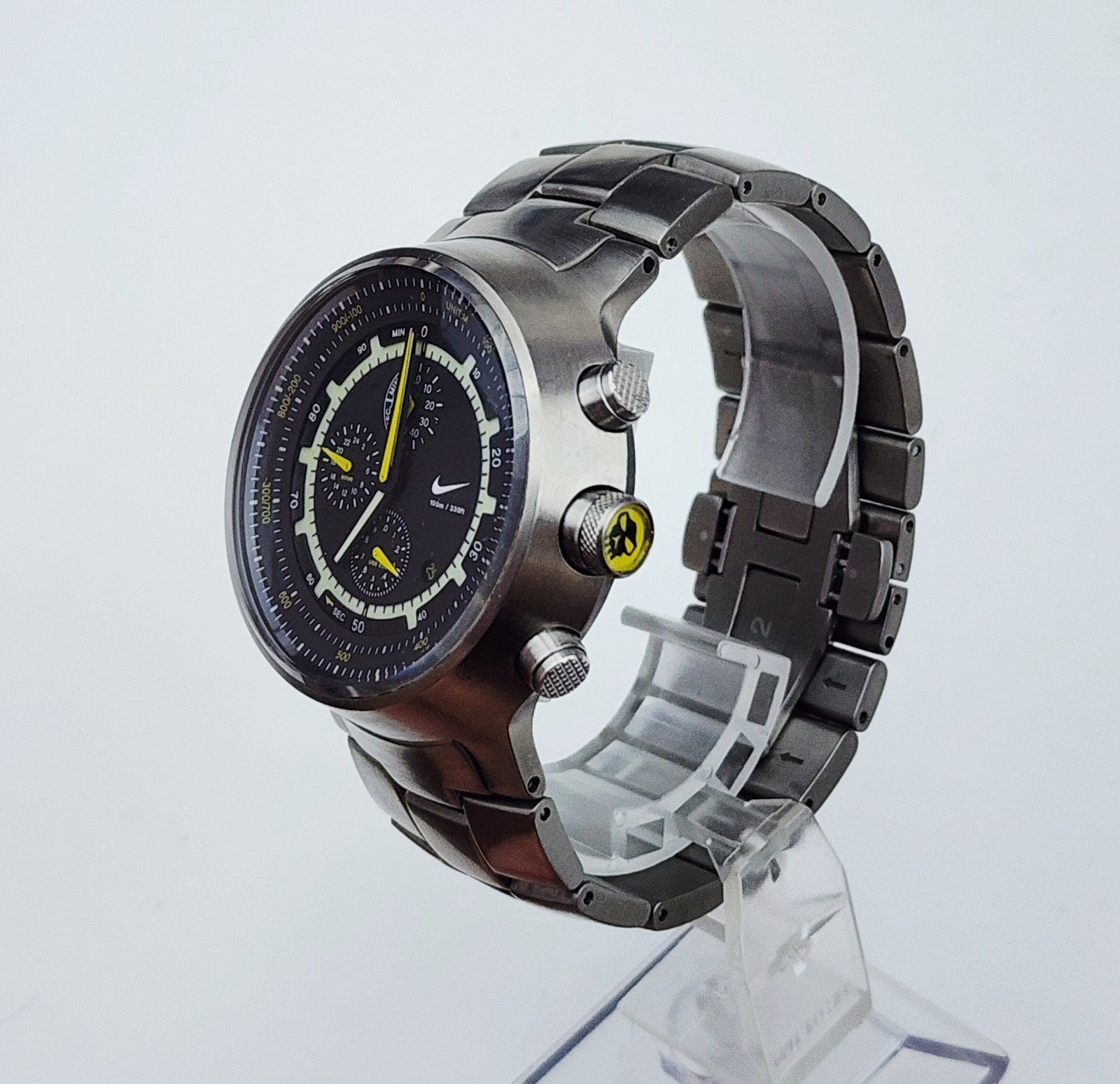 Men TITANIUM ALTIMETER CHRONOGRAPH Watch NIKE “Lance Armstrong” WA0055. 975/1002