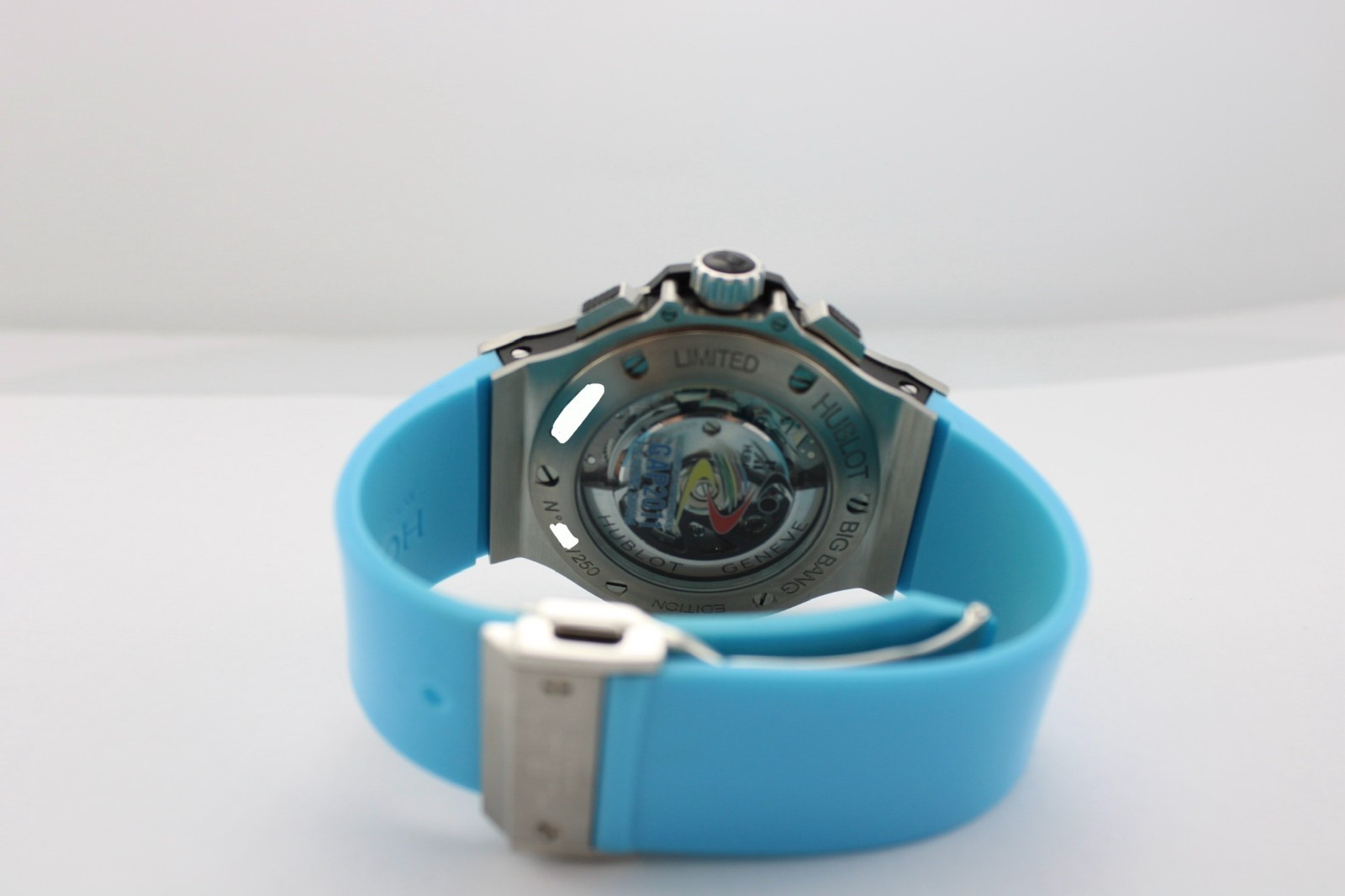 2011 Hublot Big Bang Aero Bang White Steel 44mm 311.SX.2010.GR.GAP10 Watch B&P