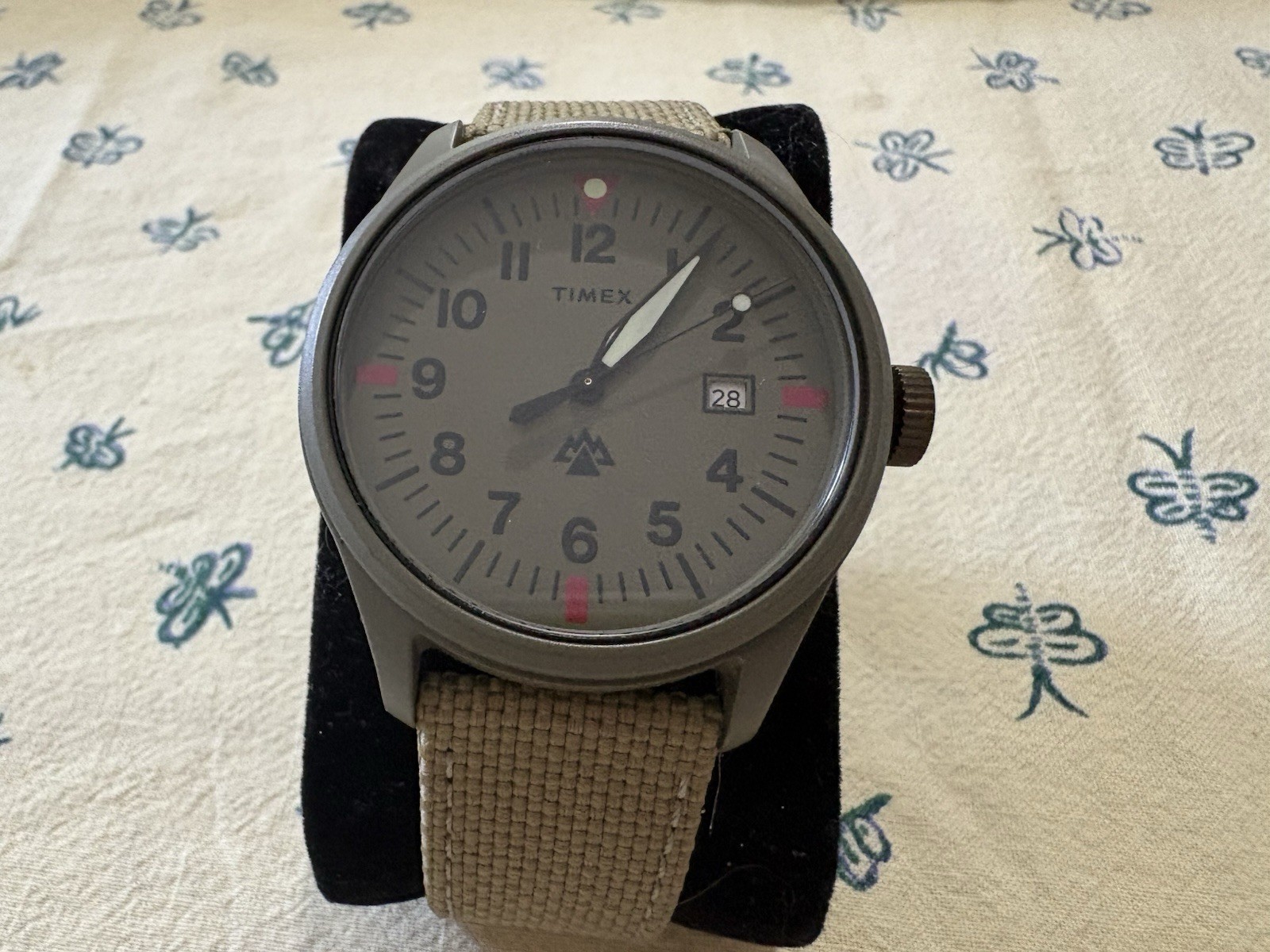 Expedition North® Traprock 43mm Eco-Friendly Fabric Strap Watch
