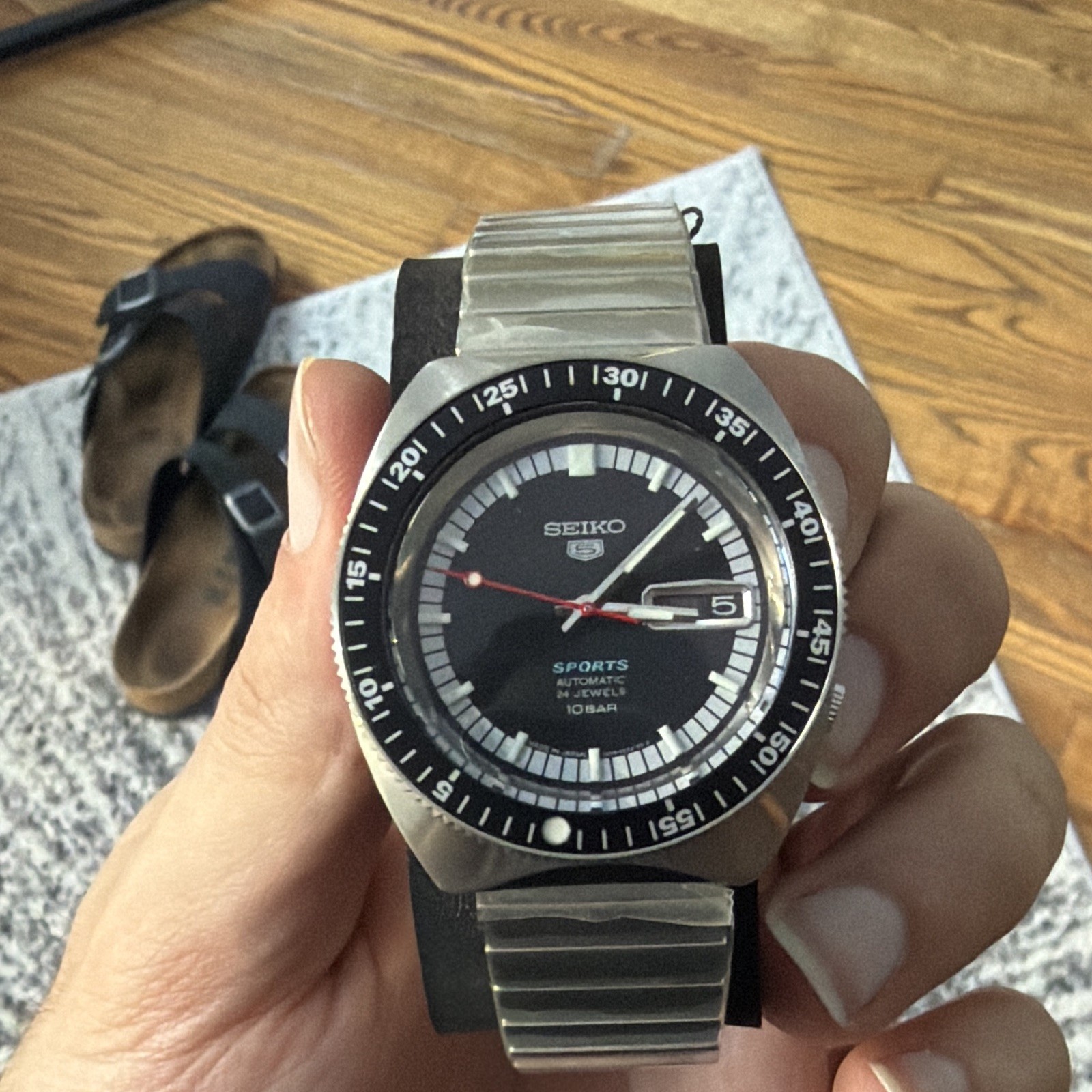 BRAND NEW Seiko 5 Sports Automatic SRPK17 Limited Edition Day/Date – Box Papers