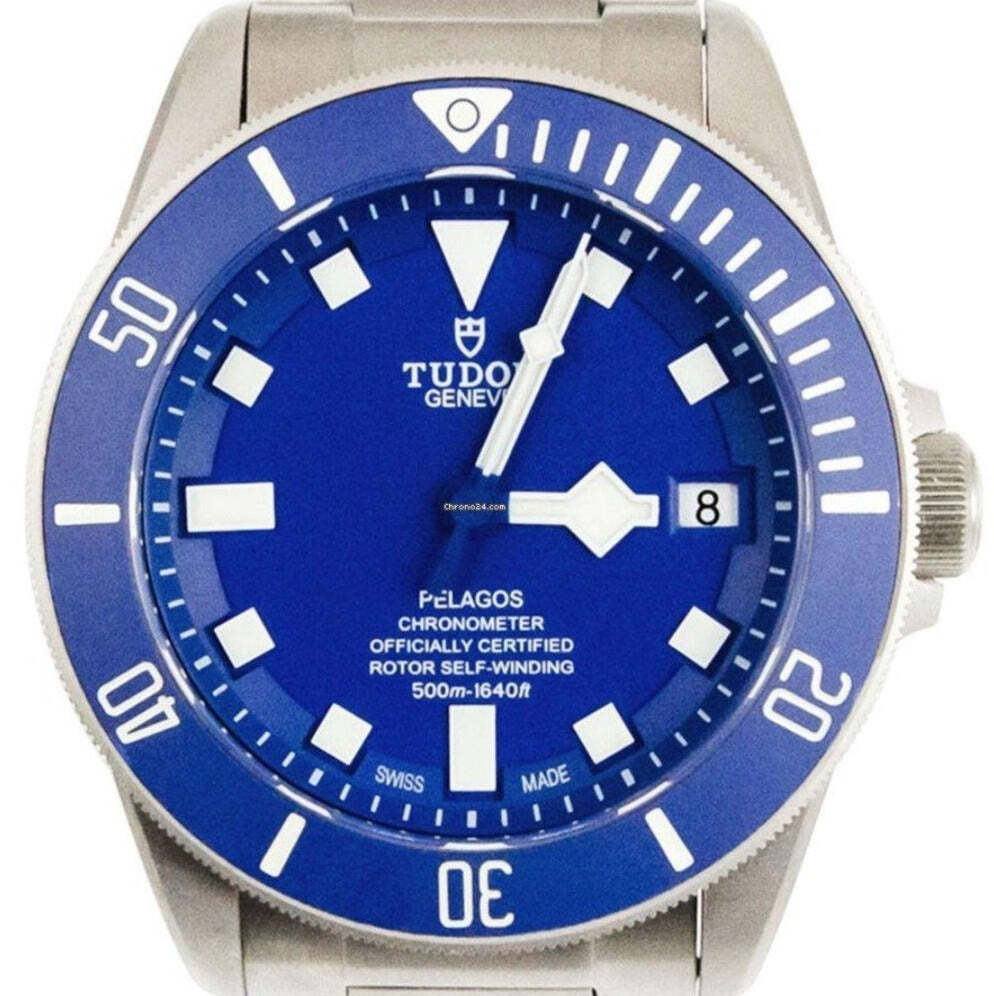 Tudor Pelagos Blue dial Mens watch 42 M25600TB-0001
