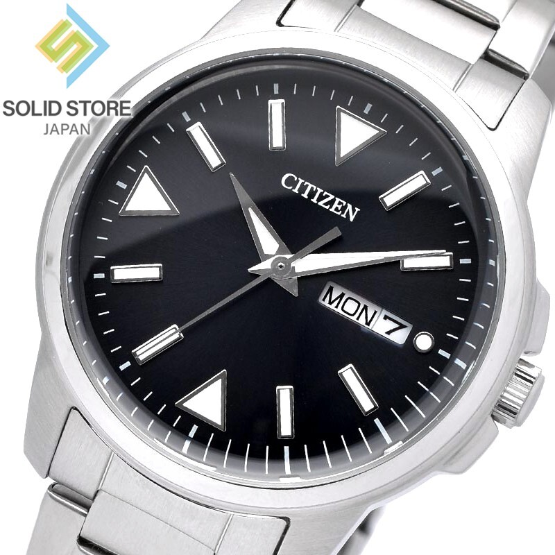 CITIZEN COLLECTION BM8180-62E Eco-Drive Solar Analog Watch Black Dial 36.5mm