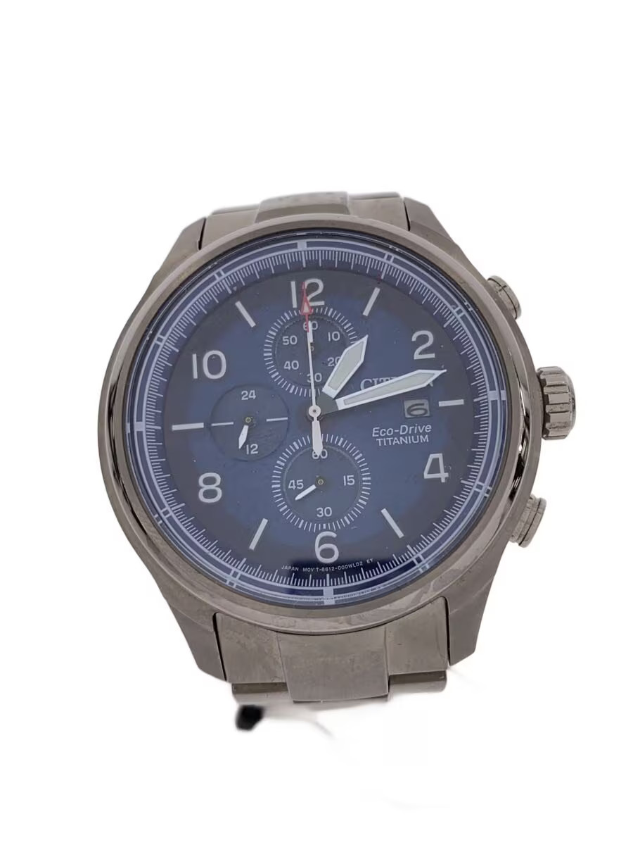 CITIZEN Solar Watch Analog BLU SLV B612 001V201