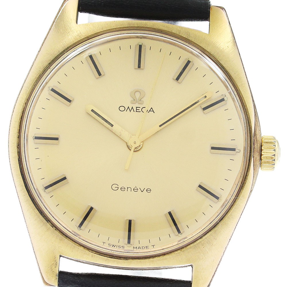 OMEGA Geneve 135.041 Cal.601 gold Dial Hand Winding Men’s Watch_921730
