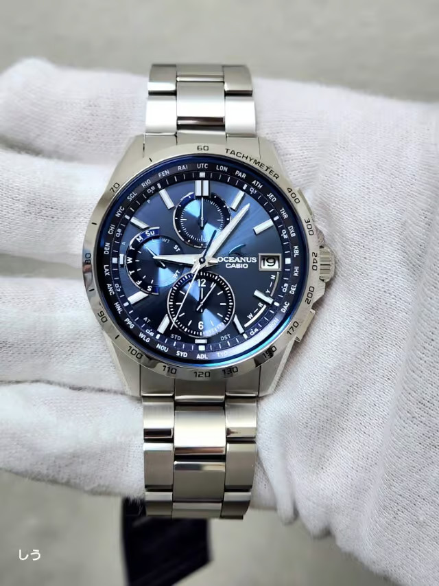 Casio OCW-T2600-2A3JF Radio Solar Titanium Watch New in Box from Japan🔥 (JDM)