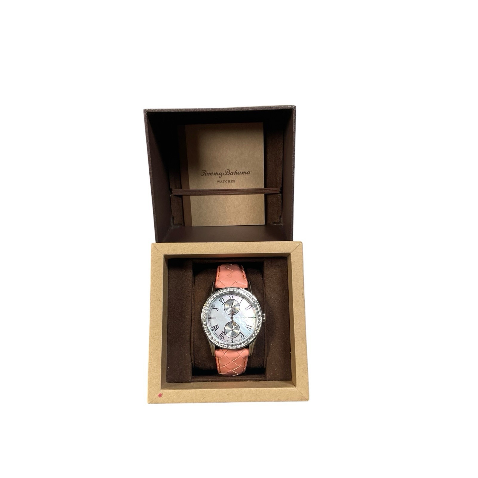 Women’s Tommy Bahama TB2157 Altona Watch Coral Colored One Size