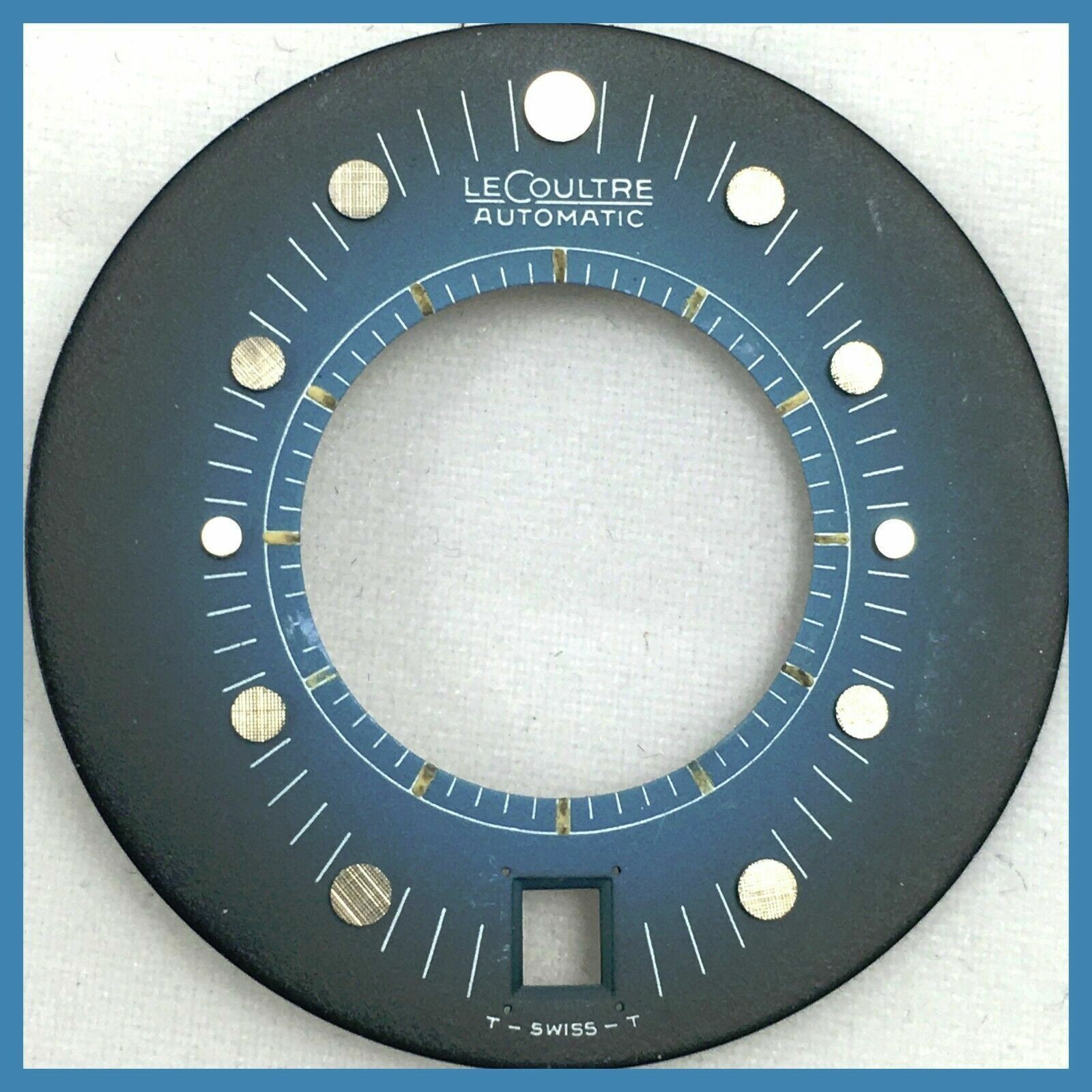 LECOULTRE MEMOVOX AUTOMATIC ALARM ORIGINAL DIAL FOR CAL 916 HPG