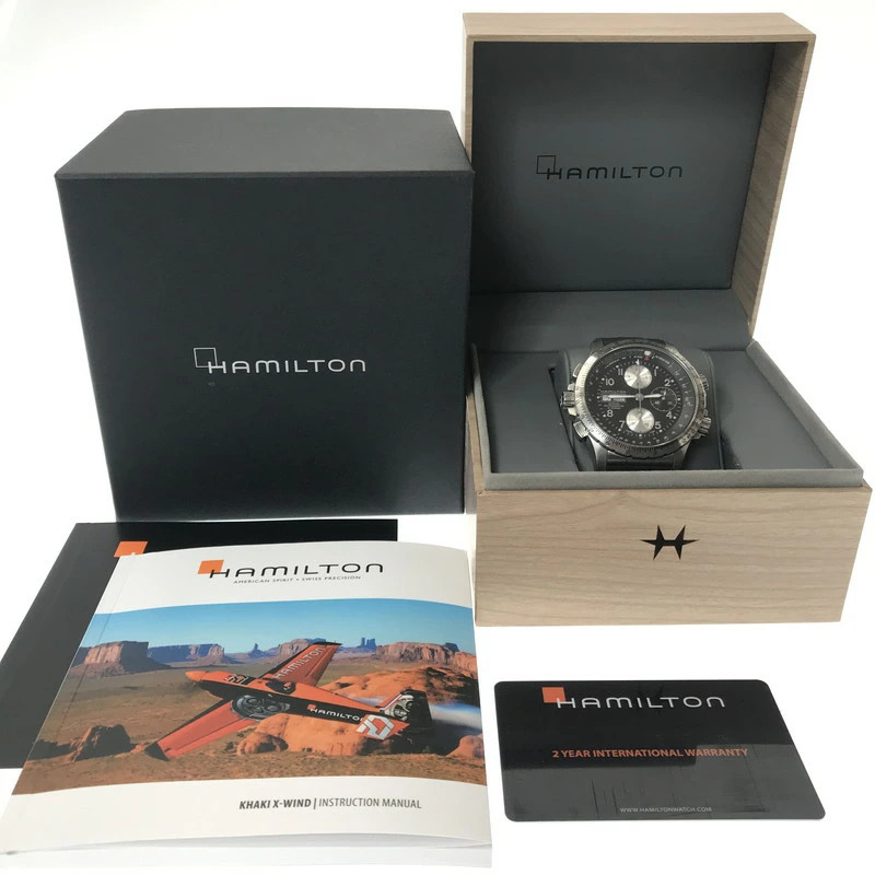 Men’s Hamilton Khaki Aviation X-Wind H776160 Chronograph Watch (Model Nu #QYD341