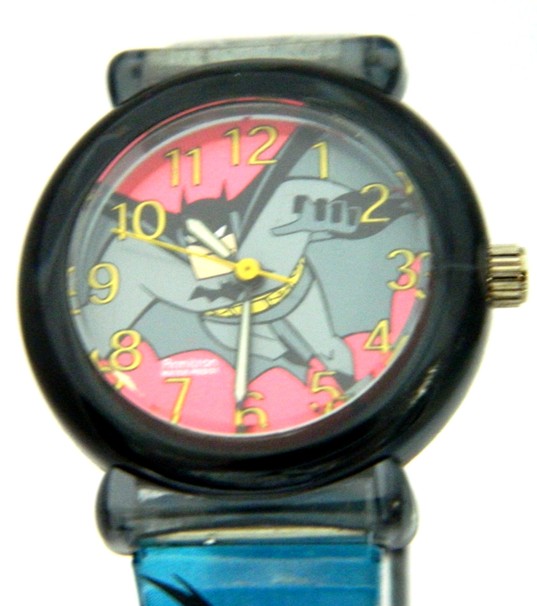 SUPERMAN KIDS WATCH ALL WEATHER BAND/NEW BATTERY B152