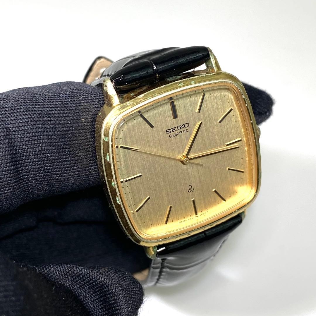 Seiko 5931-5480 Square Case Wristwatch