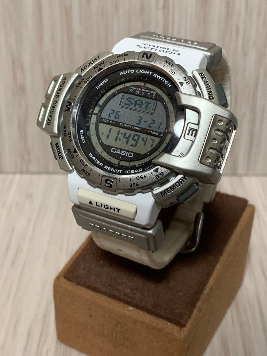 Working CASIO PROTREK PRT 40 Quartz Watch
