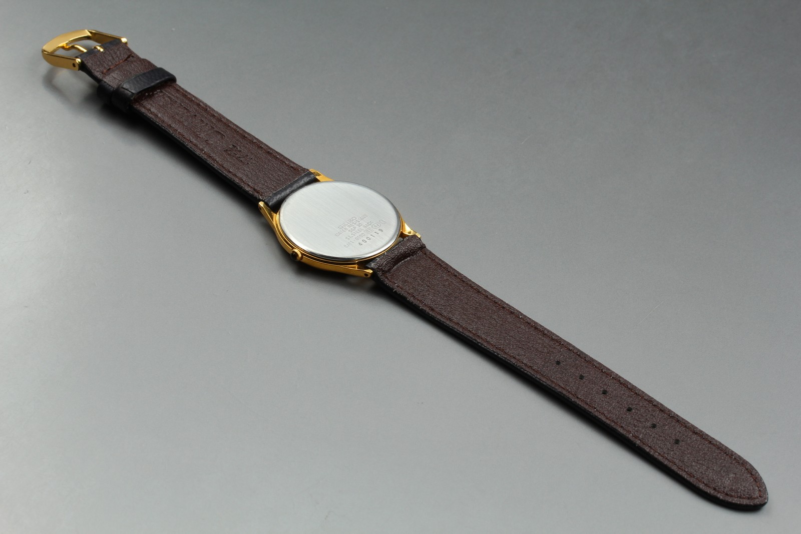 Vintage 2004 [ MINT ] Seiko DOLCE 8J41-6100 Gold 31mm SGP30 Quartz Men’s Watch