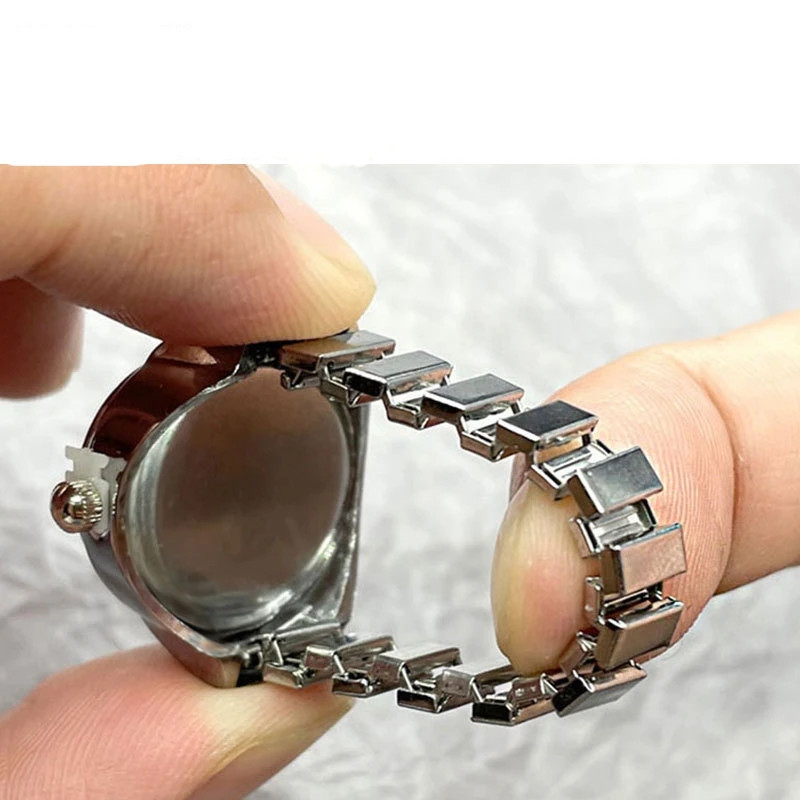 Fashion Trend Couple Ring Watch Creative New Finger Watch