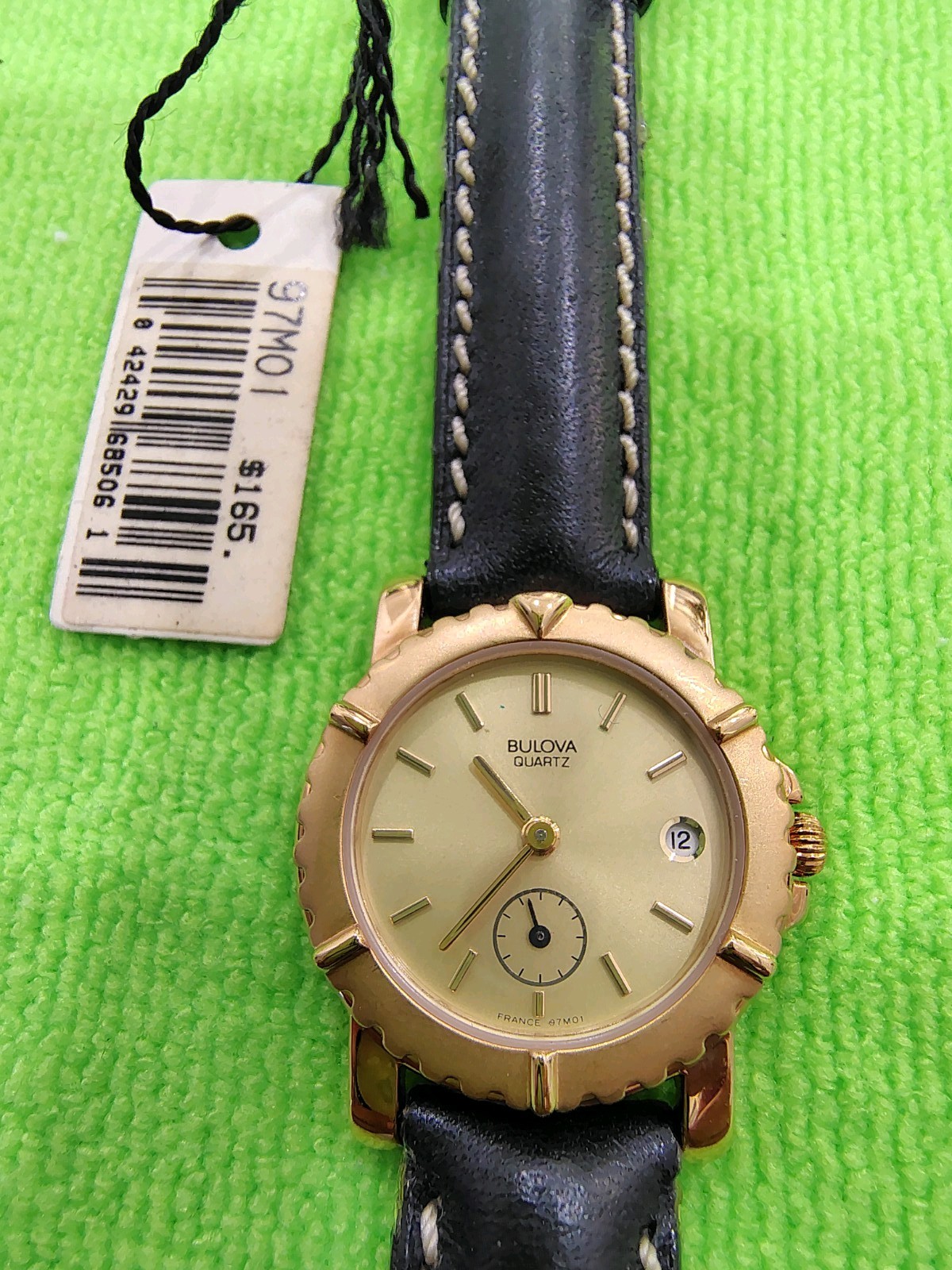Bulova 97M115 Gold Champagne Women’s Wristwatch
