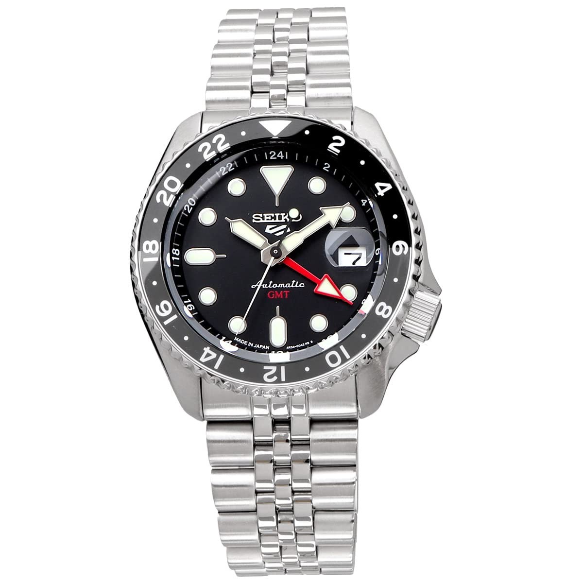 SEIKO 5 SPORTS SKX Sports Style GMTmodel Men’s SSK001 Black