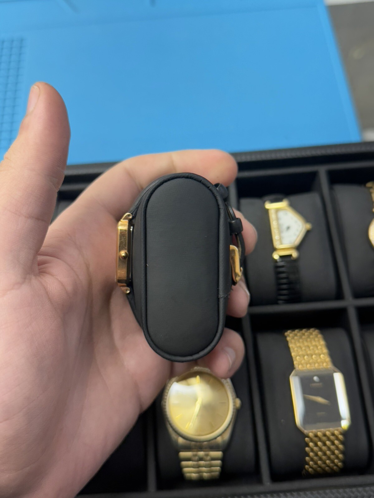Daniel Wellington Quadro Pressed Sheffield Rose Gold