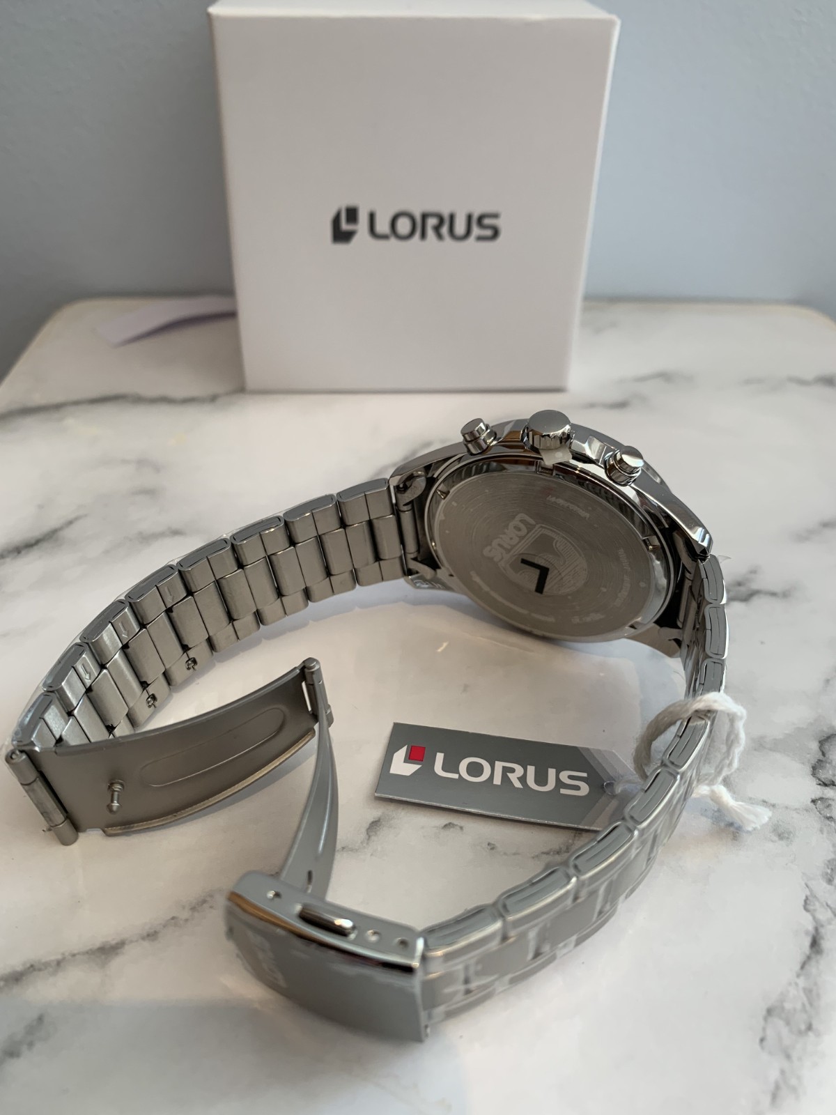 Lorus Solar chronograph mens watch RZ501AX9