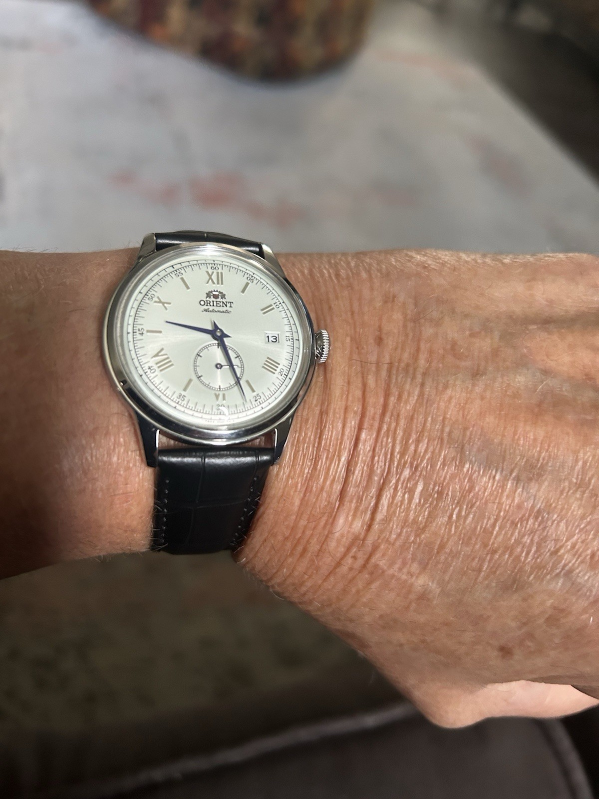 Orient Bambino Version 2 Small Seconds 38mm with 20mm strap