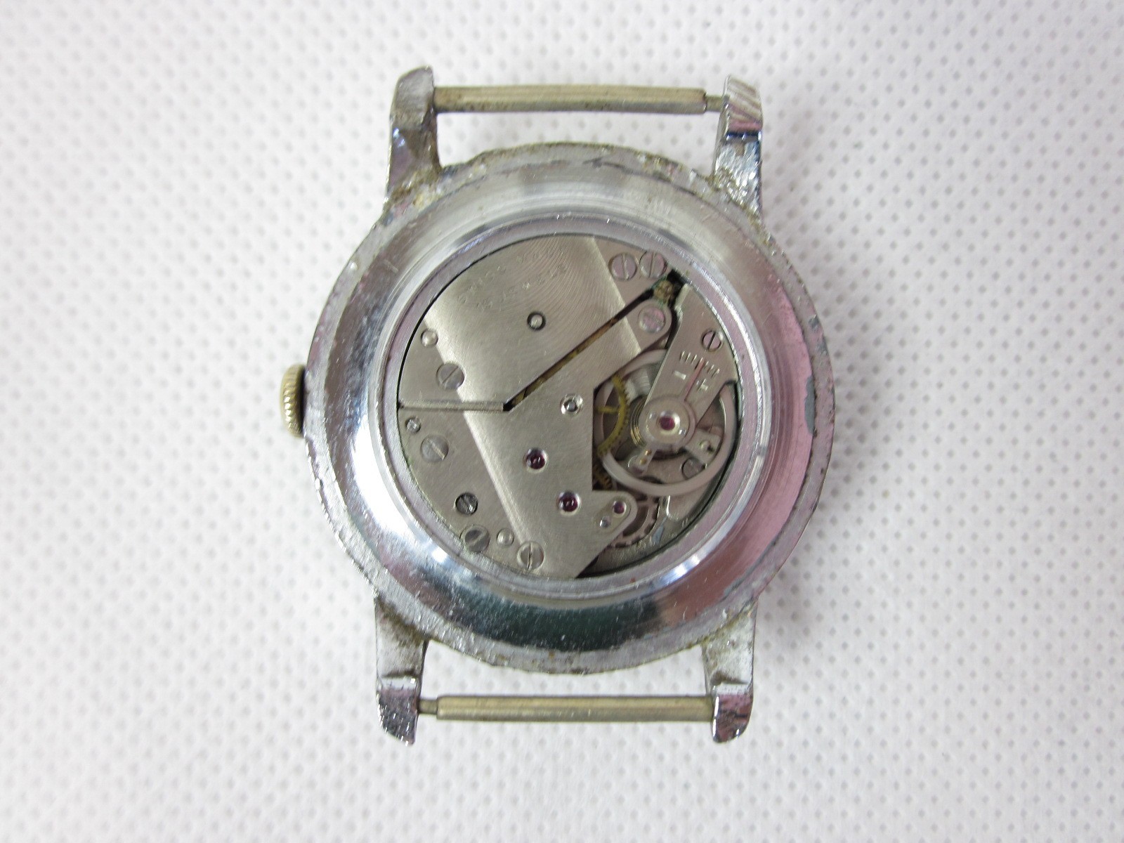 VINTAGE BERMI SWISS MECHANICAL MANUAL MENS WRISTWATCH 38MM WORKING