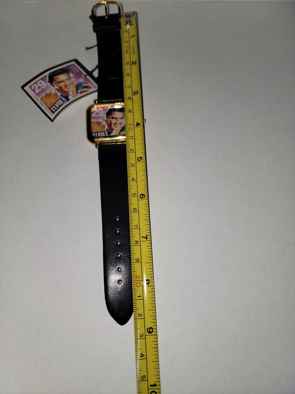 VTG 1992 Elvis Presley Watch USPS Commemorative 29 Cent Stamp (J515)