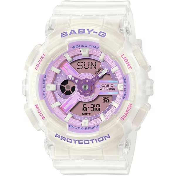 Casio BA-110PS-7AJF | Baby-G Quartz Analog Digital | New