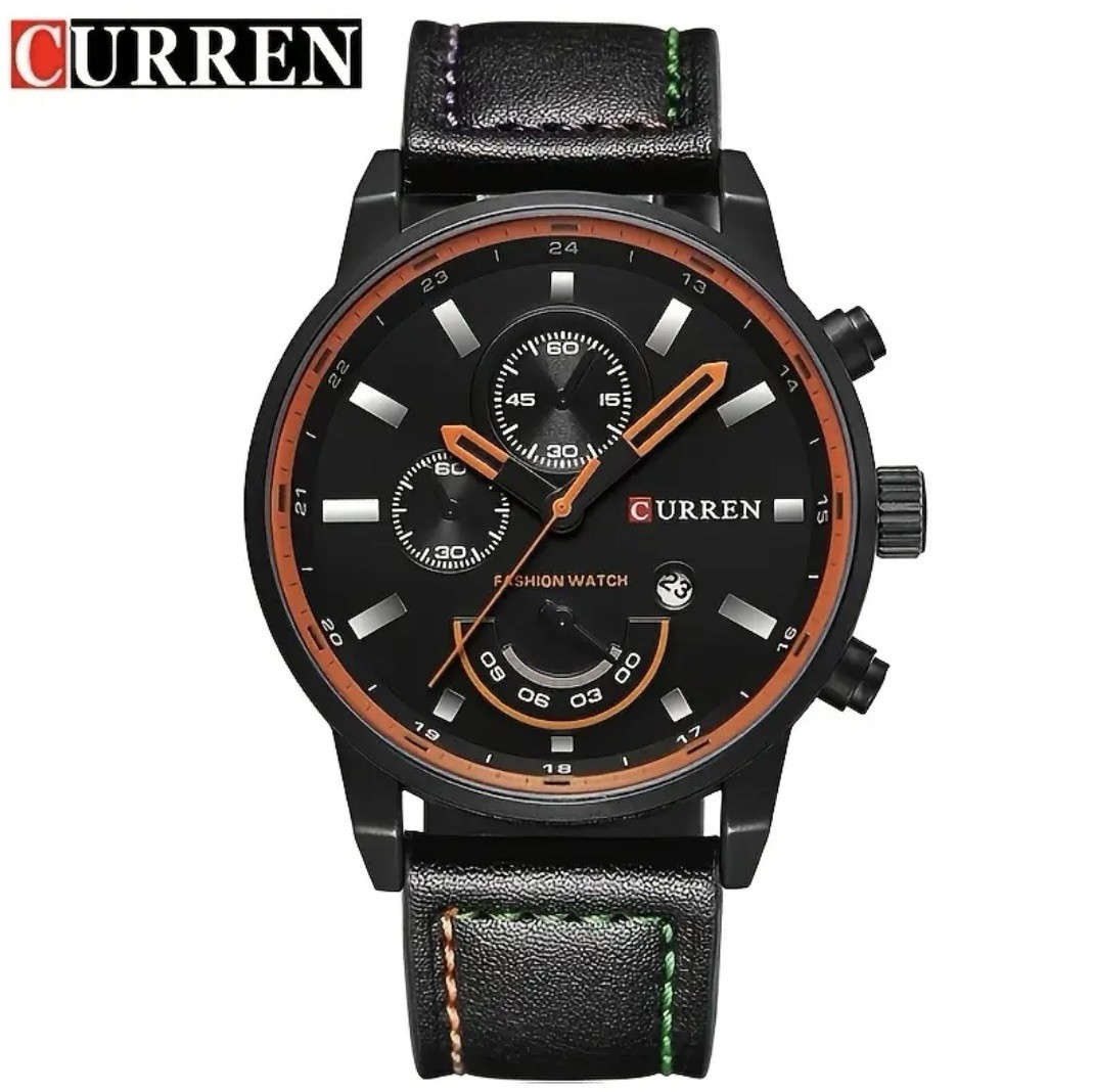 CURREN Men Watch Top Brand Men Military Sport Wristwatch Leather Quartz Watches