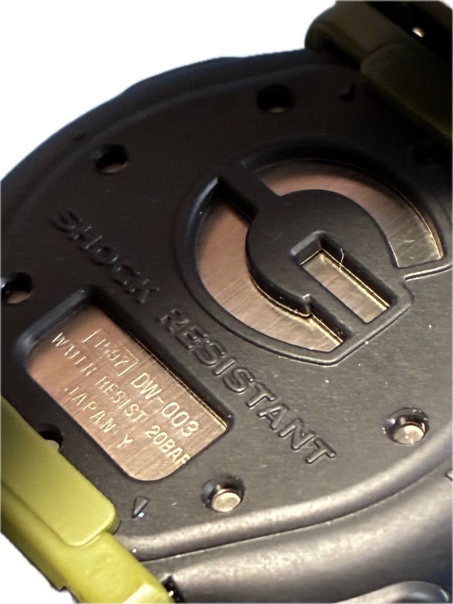CASIO G SHOCK DW 003 21st C.B. GIO ESTEVEZ collaboration model khaki