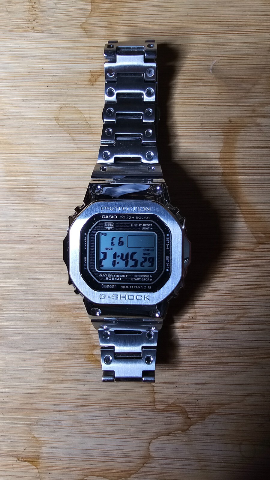 Casio GMW-B5000D-1 Men’s Gray Watch