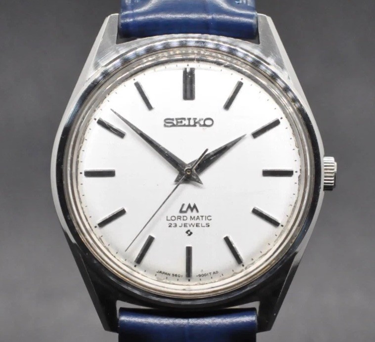 Read [ As is ] SEIKO LM Lord Matic 5601-9000 Mens Vintage Watch Automatic Japan