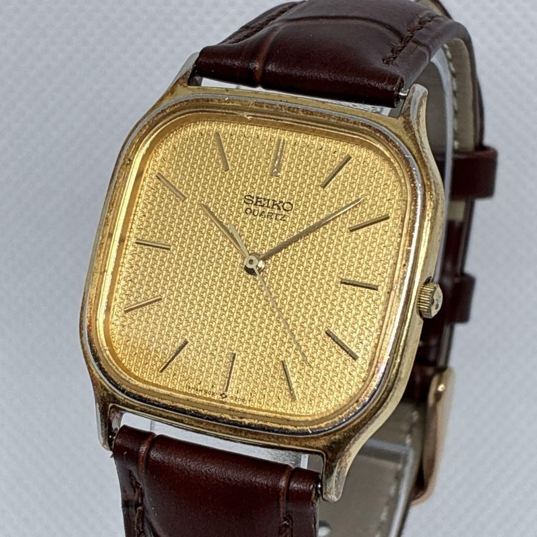 Excellent Condition Working SEIKO Men s Watch Made in 1985 Vintage Square