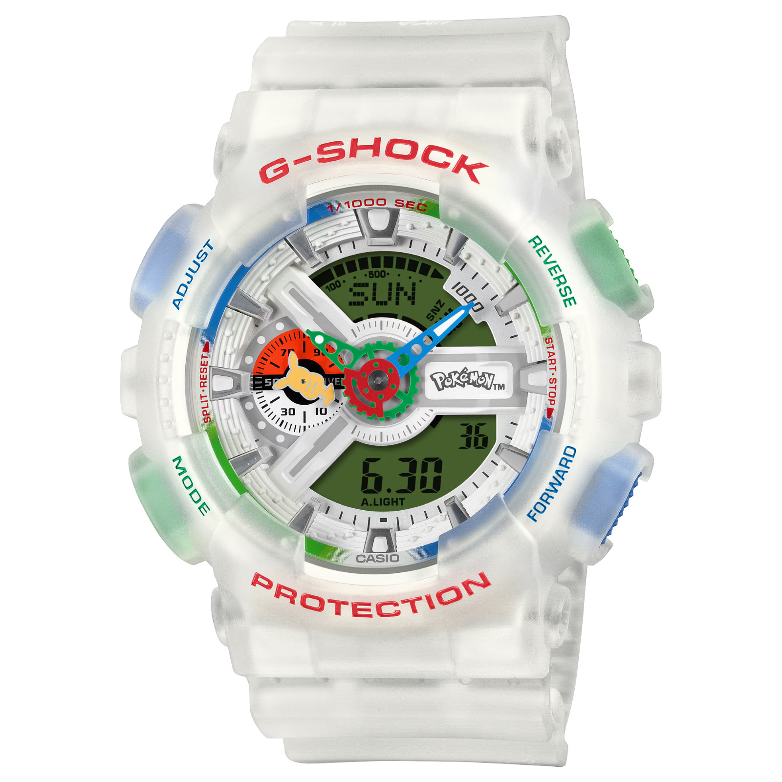 CASIO Pokémon x G-SHOCK GA-110PKM-7AJR Pokémon Collaboration Model (In-Stock)