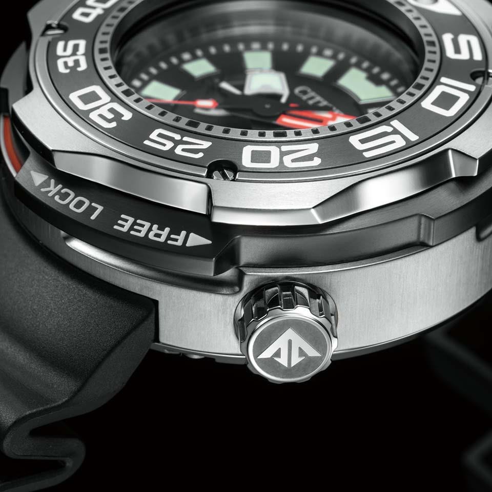 CITIZEN PROMASTER MARINE BN7020-09E Titanium Eco-Drive Solar 52.5mm Watch