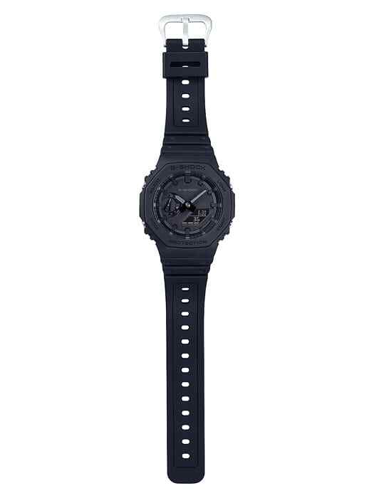 CASIO G-SHOCK GA-2100-1A1JF Carbon Core Guard Analog Digital Watch Black 45.4mm